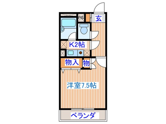 リエス仙台幸町の物件間取画像