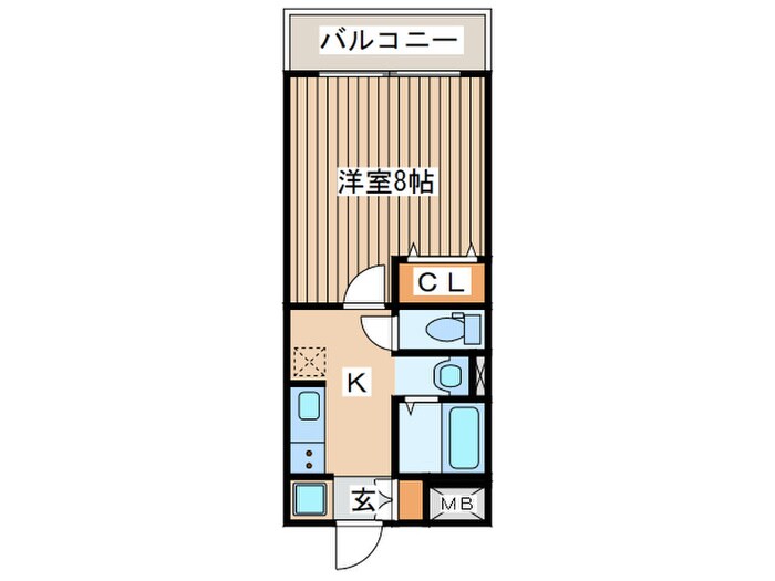 アスコット木ノ下の物件間取画像