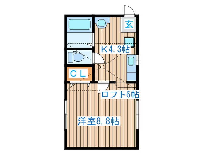 Maison RATISの物件間取画像