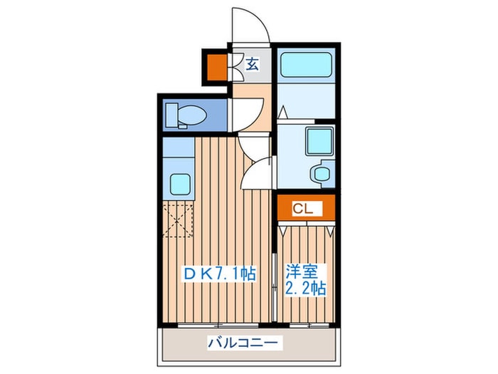 リプラス宮町の物件間取画像