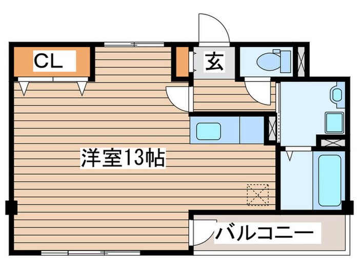 ラ・メゾンの物件間取画像