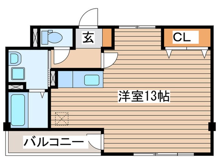 ラ・メゾンの物件間取画像