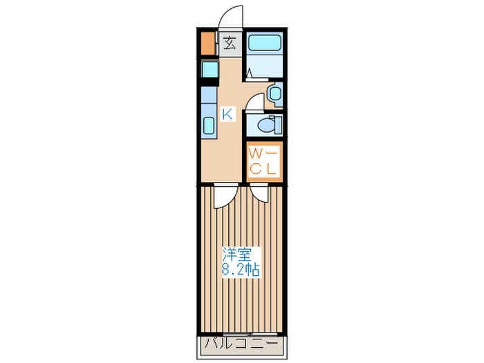 Ｖｉｎ　ｐｅａｒｌの物件間取画像