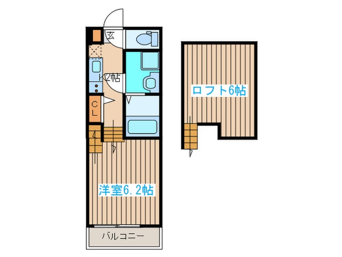 フォルトゥーナの物件間取画像