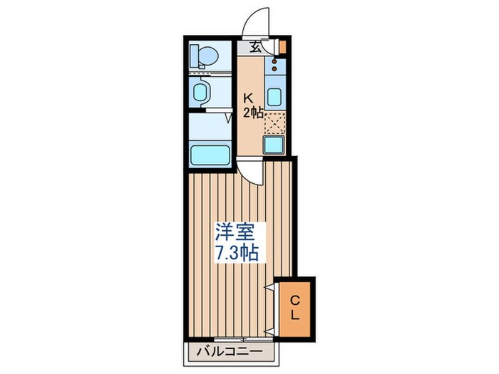 アルカンシェルREN Ⅰの物件間取画像