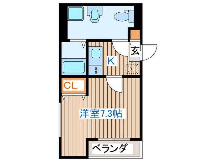 アルカンシェルREN Ⅰの物件間取画像