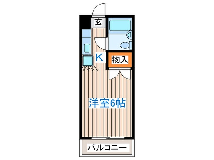 Mヒルズ本町の物件間取画像