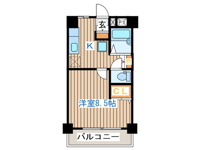 サンハイツ柏木の物件間取画像