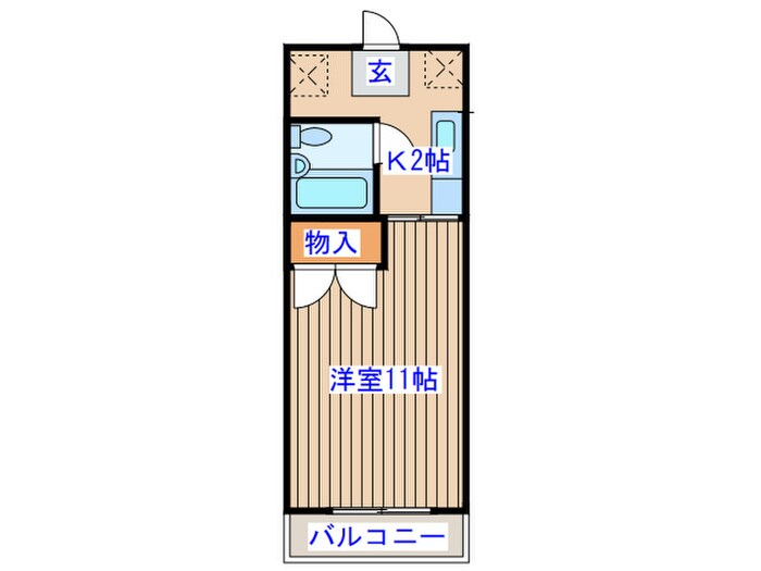 三徳ﾋﾞﾙの物件間取画像