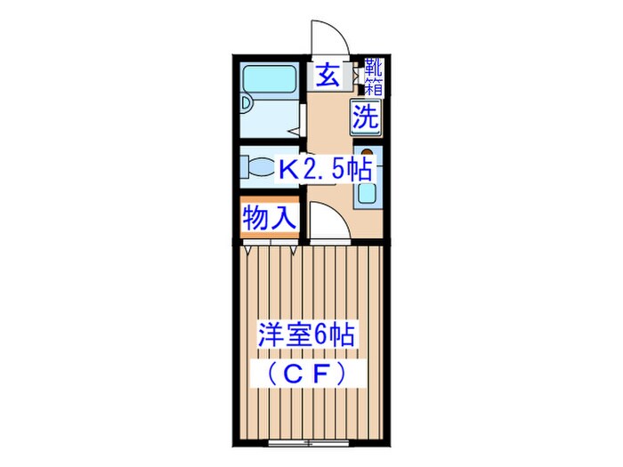 物件間取画像