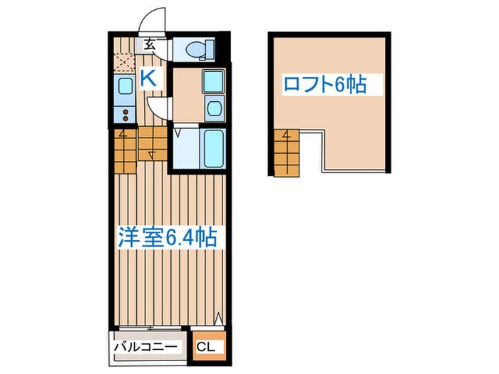 ハーモニーテラス黒松Ⅲの物件間取画像