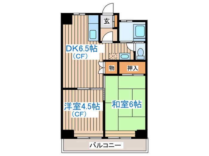 物件間取画像