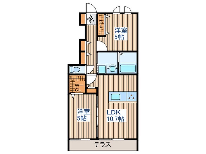 Aurora.moniwaの物件間取画像