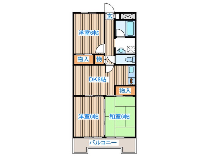 小鶴館の物件間取画像