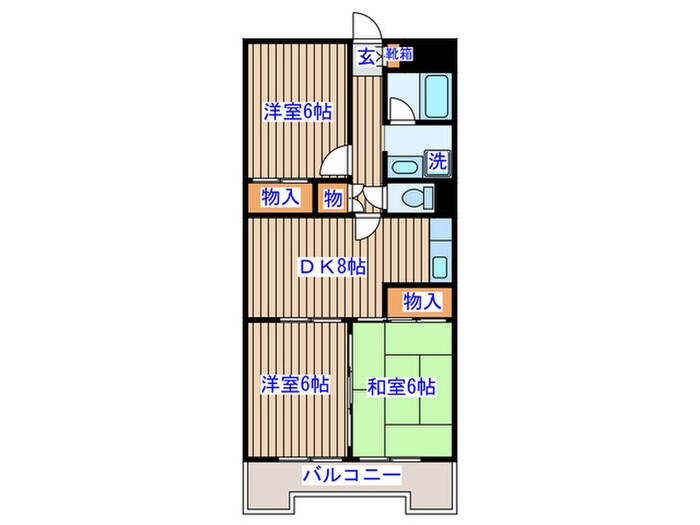 小鶴館の物件間取画像