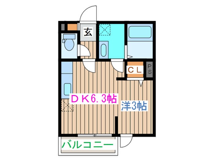 物件間取画像