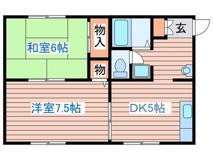 セゾンハイムの物件間取画像