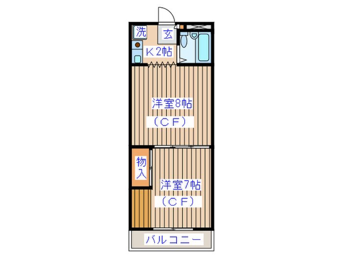 物件間取画像