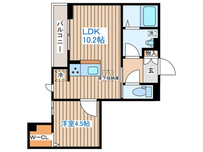 D-room大和町一丁目の物件間取画像