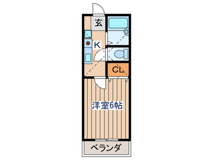 サンリブ中倉の物件間取画像