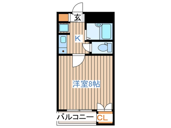 深山２の物件間取画像