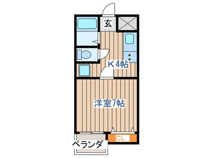 インペリアル長命の物件間取画像