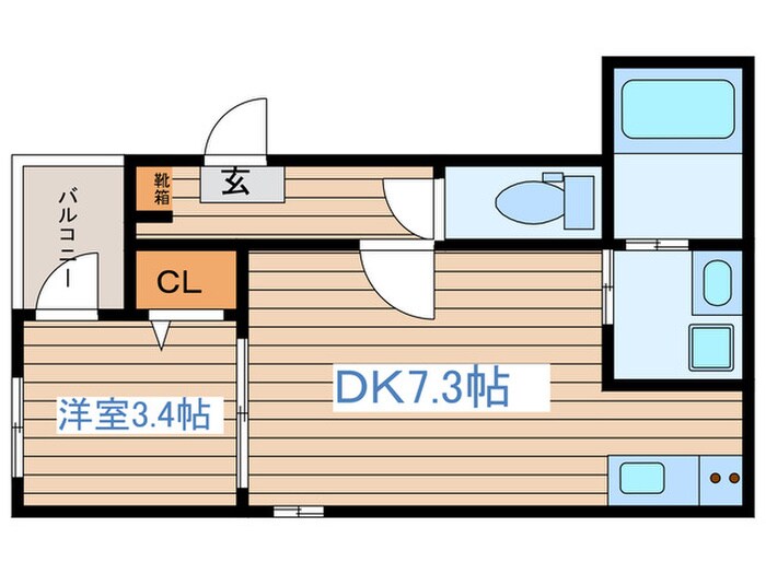 ハイムルシールKの物件間取画像