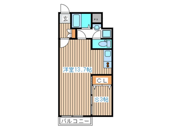 Ｅ－ＪＡＭ長町の物件間取画像