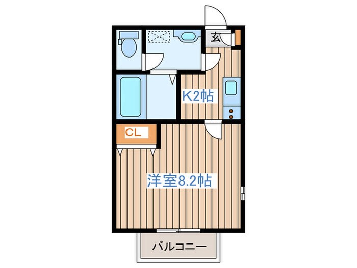 ネオステージ萩野町の物件間取画像