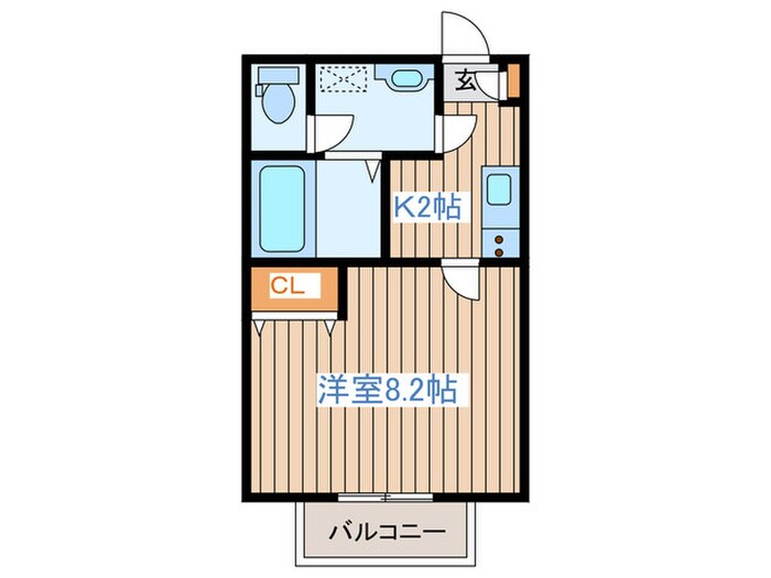 ネオステージ萩野町の物件間取画像