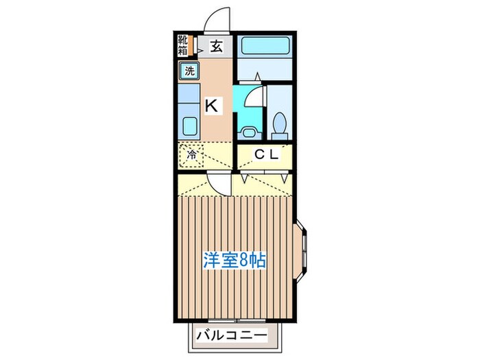 サゥ－ヂビバⅠの物件間取画像
