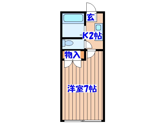 リ－ベンス台原の物件間取画像