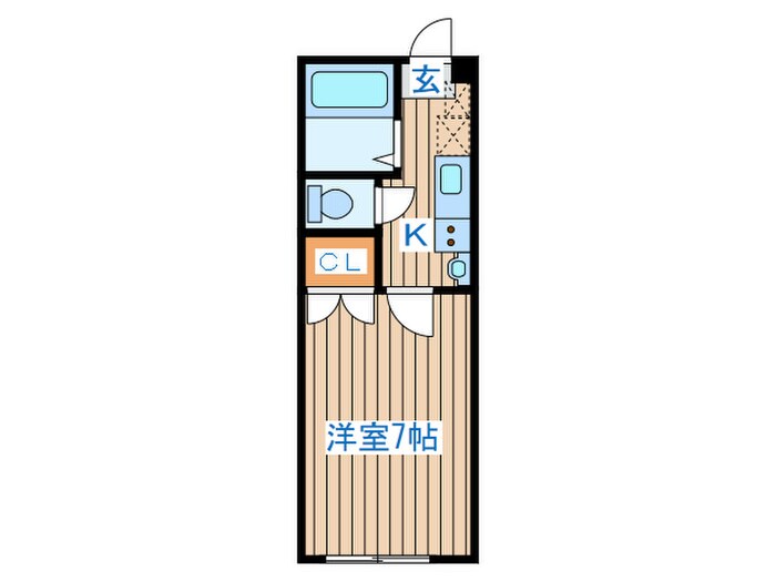 スカイヒルズ台原の物件間取画像