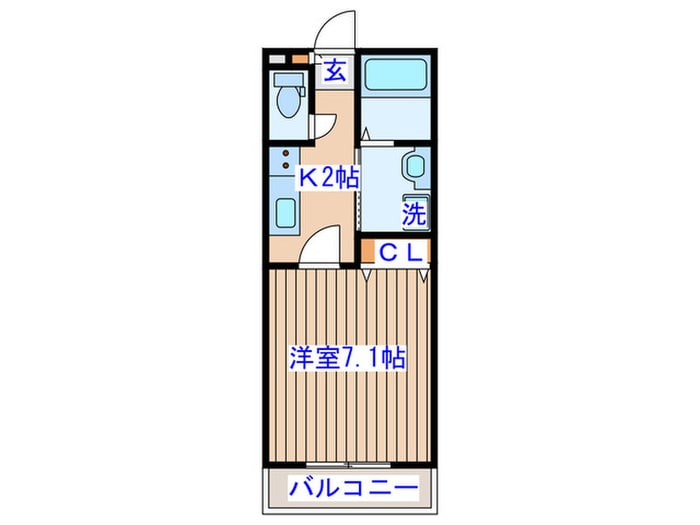 ファルステーロマンションの物件間取画像