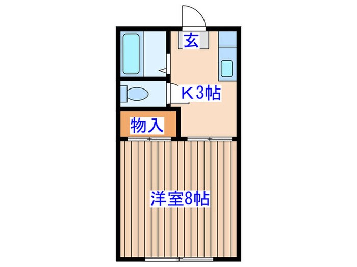 ＳＴコ－ポの物件間取画像