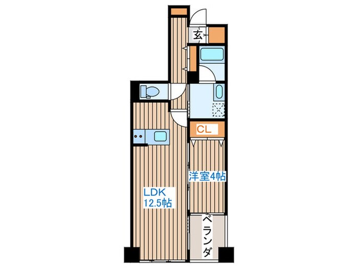 ファミールサイセイⅢの物件間取画像
