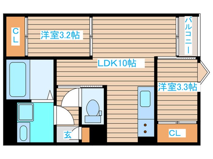 Regalest　Sofia　Ⅱの物件間取画像