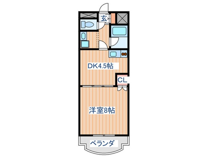 シティハイツ・Ⅶの物件間取画像