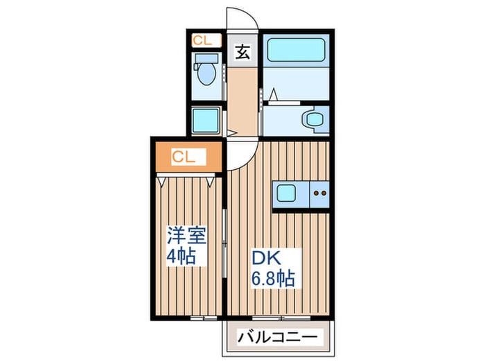 Fab南仙台の物件間取画像