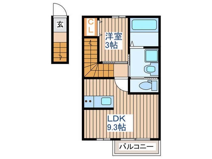 Fab南仙台の物件間取画像