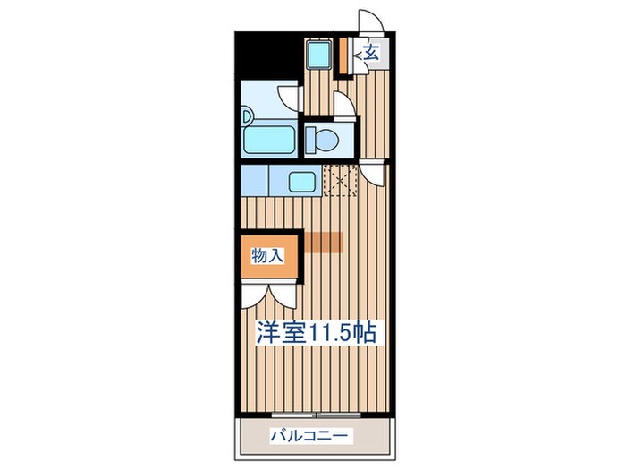 幸町アヴェニューの物件間取画像