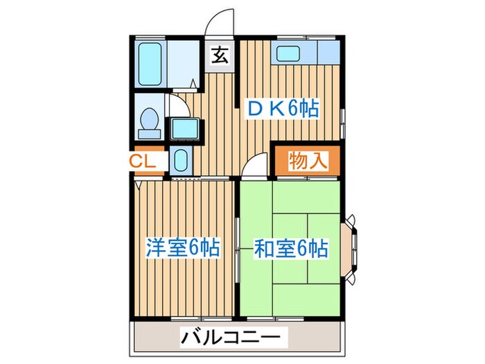 物件間取画像