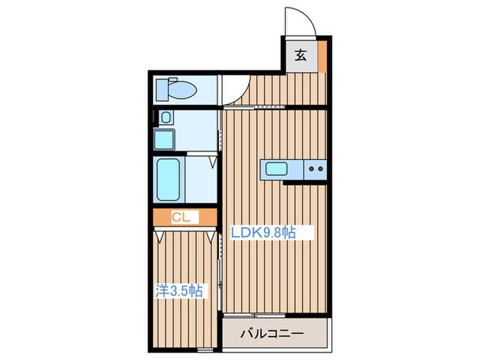 Blue Roseの物件間取画像