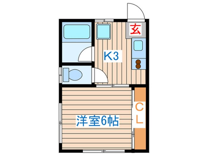 ＣＡＳＡあおばの物件間取画像