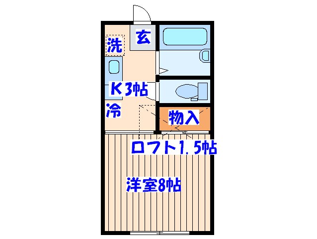 物件間取画像
