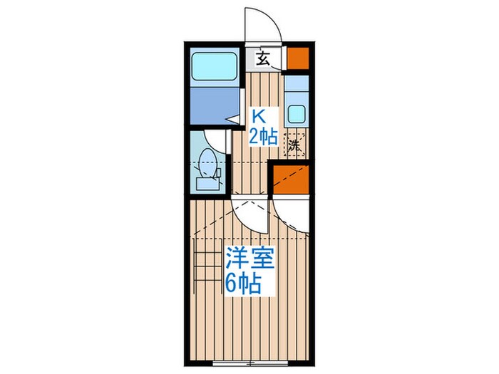 ロフティ館町の物件間取画像