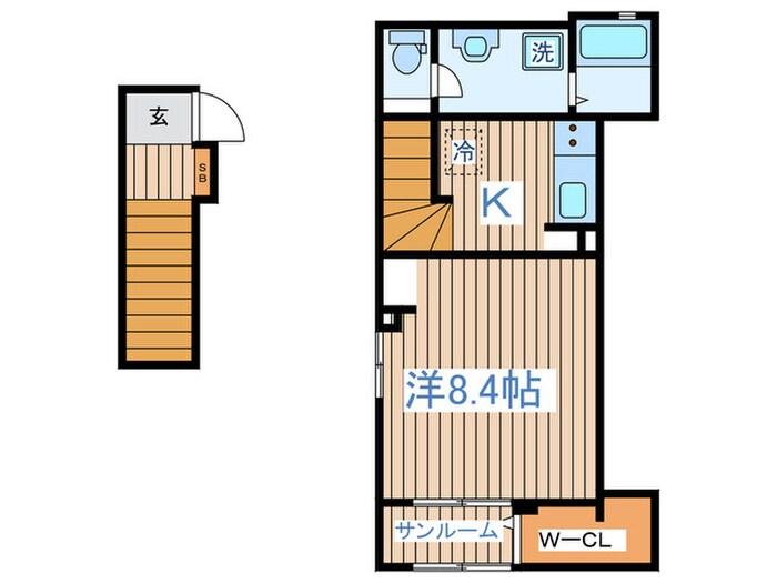 グランハイムⅠの物件間取画像