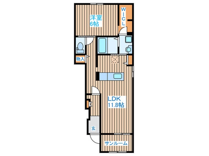 ガーデンコート　柾の物件間取画像