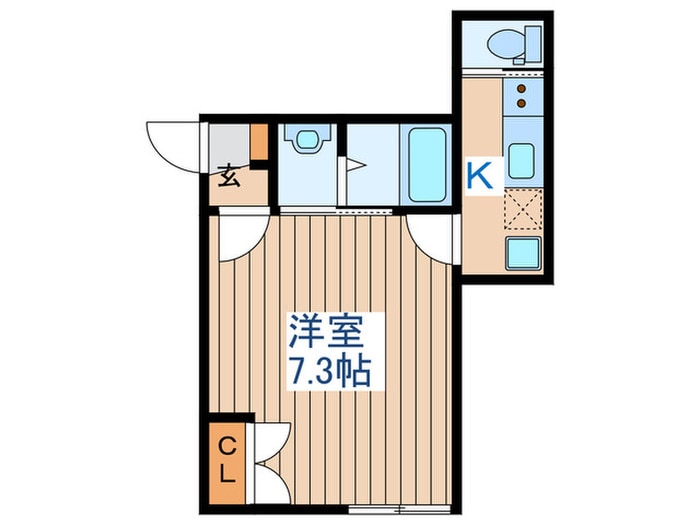 ADIOS平成Ⅰの物件間取画像