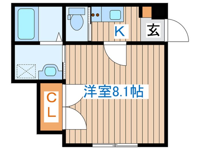 ADIOS平成Ⅰの物件間取画像